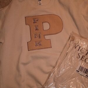 Victoria's Secret Cream Fleece Sweatpants